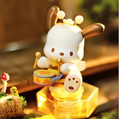 MINISO Sanrio Серия концертов пчел Блайнд бокс Декоративная аниме фигурка Игрушки Кукла Cinnamoroll Kuromi Подарок на день рождения