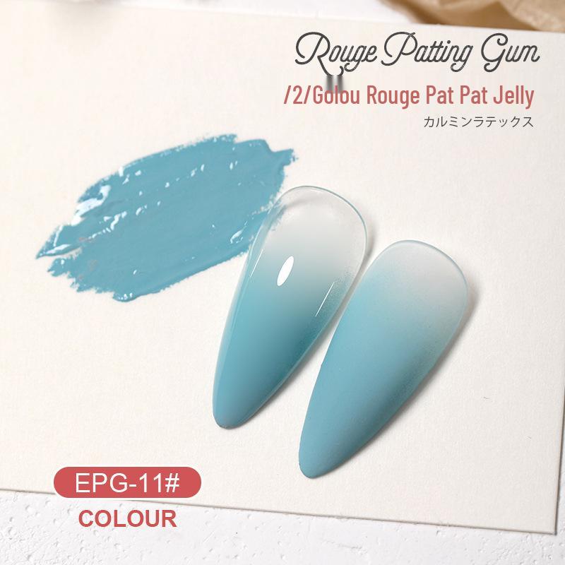 AS Rouge Pat Гель-лак для ногтей: Гель-румяна с высокой пигментацией, плотным градиентом и эффектом растушевки