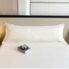 1pcs Double Long Pillowcase Home Couple Pillowcase Extended Pillowcase (Excluding Core) Gray White Beige Pillow Case for Bed