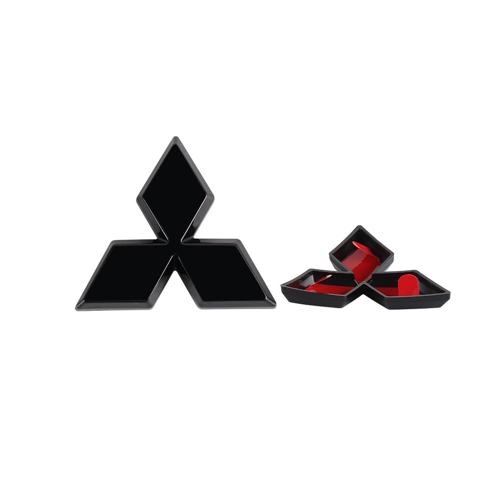 Car Steering Wheel Badge Sticker Decoration Accessories For Mitsubishi Pajero Outlander XL Montero Lancer Triton l200 Evo ASX