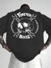 Хлопковая футболка Skull Bikes Streetwear Biker Повседневная Мужская Фитнес Мышцы Черная Короткий рукав Посадка - Мужская Летняя Хлопковая Футболка с принтом