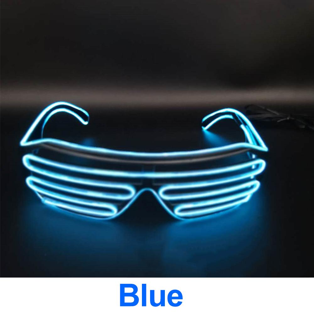 Motorcycle Fashion Light Up LED Night Cycling Glasses Motor Headwear for Rider Christmas Thanksgiving Day Music Festivals
