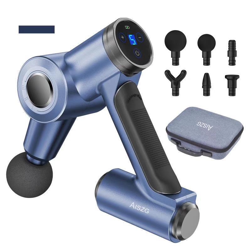 Новый многоскоростной ручной массажный пистолет Электрический перкуссионный массажер Релаксатор для тела Профессиональное устройство для физической подготовки Расслабление мышц