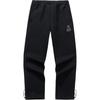 Comfortable Casual Simple Straight Loose Knit Sports Pants Men Bottoms Basic-Black 152511322-2