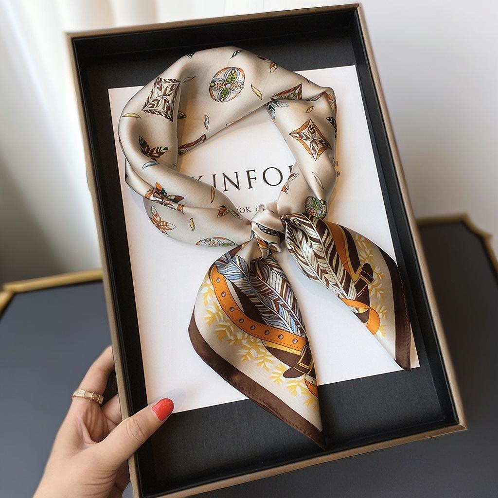 Professional Scarf Women's Spring and Summer Scarf Printed Scarf