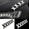 Practical Car Truck Sticker X Shape Pattern PET Waterproof