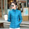 Elegant Then Extra Large Size Light Section Down Jacket Women Short Section Stand-up Collar Plus Size Comfortable Unique Personalized Clothes