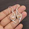Peach Moonstone Gemstone Jewelry, 925 Solid Sterling Silver Earrings, Handmade Meditation Earrings For Wedding Gift
