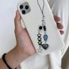 Модный подвесной браслет в форме сердца, игривый ремешок для телефона с рыбками, обеспечивающий прочность и стиль, подходящий для повседневного использования