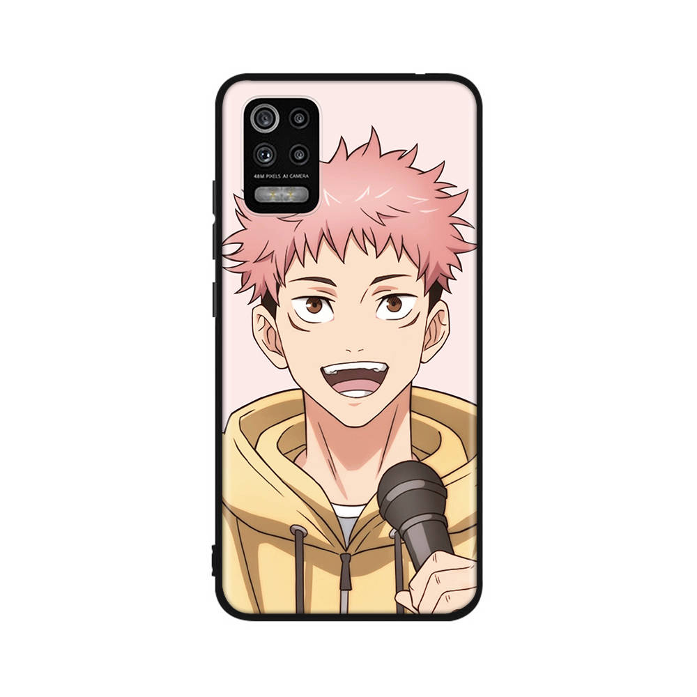 DT17Jujutsu Kaisen Case for OPPO Reno 8 6 5 4 Pro Find X3 A17 A31 A38 A40 A53 A54 A55 A74 A76 A78 A77 A80 A94 A95 A96 Lite Black Soft Cover