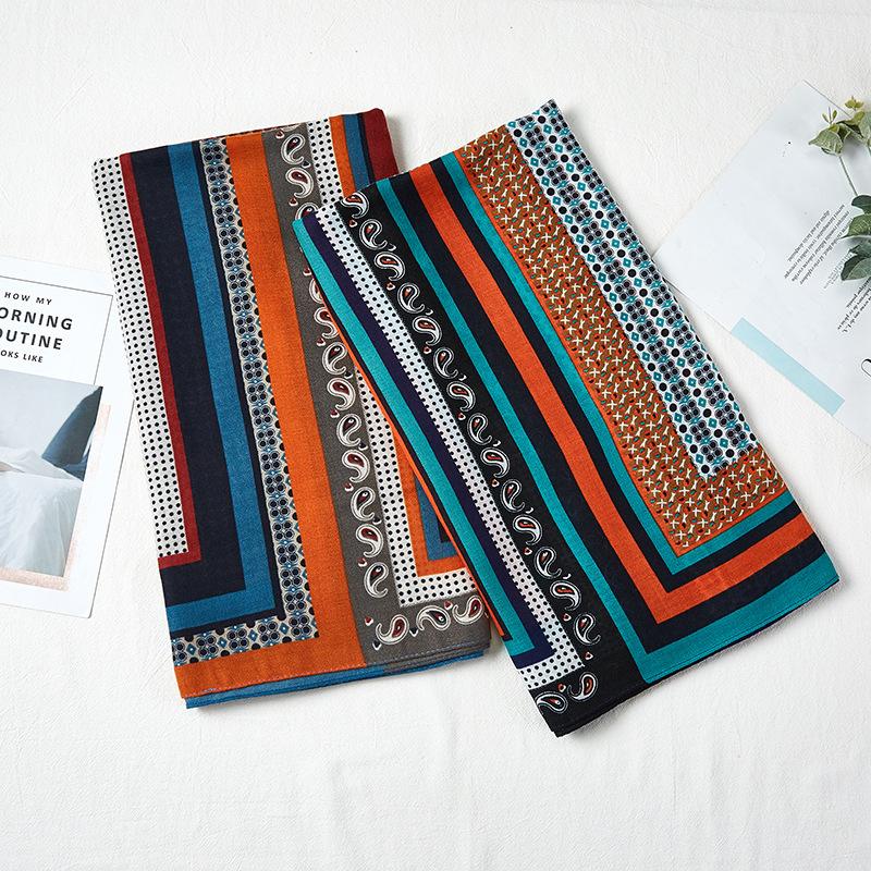 Cashew Dot Autumn and Winter New Scarf Female Warm Neck Long Beach Towel Sunscreen Imitation Cotton Shawl