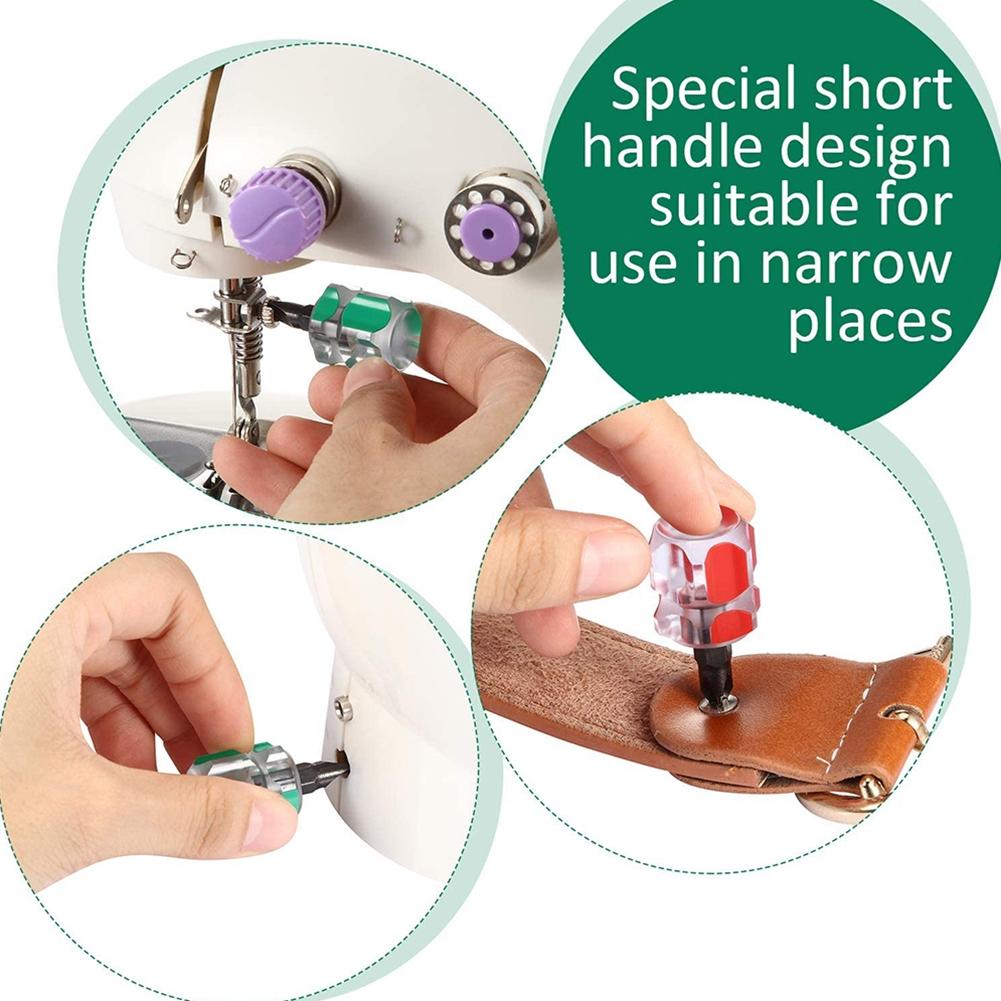 Отвертка Противоскользящая Ремонтные инструменты Маленькая с плоской головкой