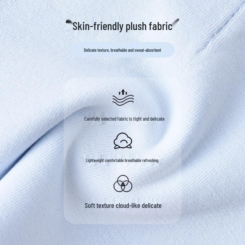 Pure Cotton Double Layer Newborn Hat for 0-3 Months, Suitable for Autumn/Winter