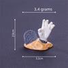 10PCS Horror Style Halloween Pumpkin Decor Mini Size Micro Landscape Miniatures  Home Decoration