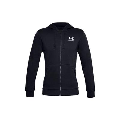 Тренировочная куртка Rival Fleece Amp Full Zip Hoodie Logo, мужские куртки, черный цвет 1357113-001