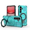 Магнитный чехол для телефона Samsung Galaxy S25 Plus, Военная защита от падений Чехол-обложка MagSafe для Samsung Galaxy S25 Plus