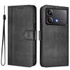 Кожаный чехол для телефона для Xiaomi POCO X7 X7 Pro X6 Neo X6 X5 Pro X4 Pro X4 NFC X3 NFC X3 Pro X3 GT C3 Слот для карт Флип-кошелек