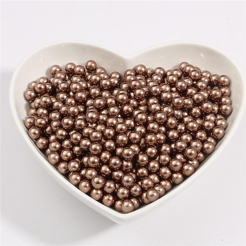 6/8/10 мм без отверстия, круглые пластиковые прокладки, декоративные шары для изготовления ювелирных изделий своими руками