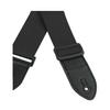 Heavy Duty 2 Piece Guitar Bass Strap Black [RocksoN]