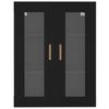 Hanging Cabinet Black 69.5 X 34 X 90 Cm