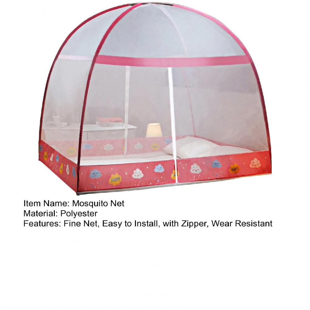 Складная москитная сетка-палатка с застежкой-молнией, быстро открывается, полностью закрывается, защищает от комаров, летний чехол от насекомых