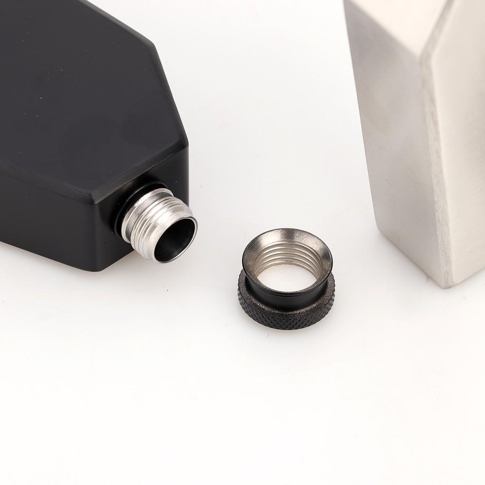 Stainless Steel Kettle Pot 3.5oz 200ml Whiskey Wine Bottle Portable Hip Flask  Home