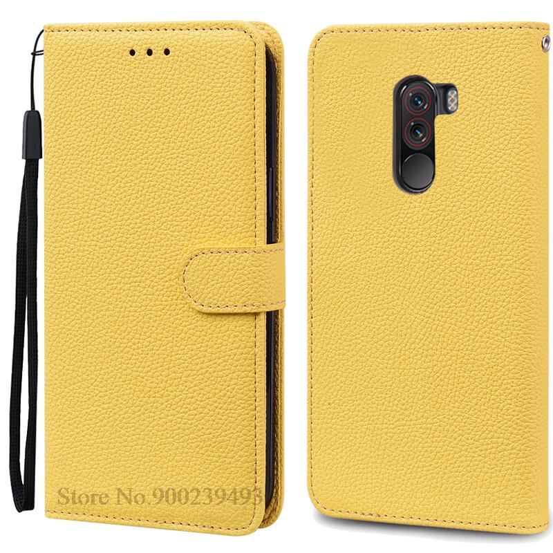 For Xiaomi Pocophone F1 Case Shockproof Wallet Flip Case For Poco F1 Cover Xiaomi Mi Poco Phone F1 Poko F1 PocoF1 Phone Cases