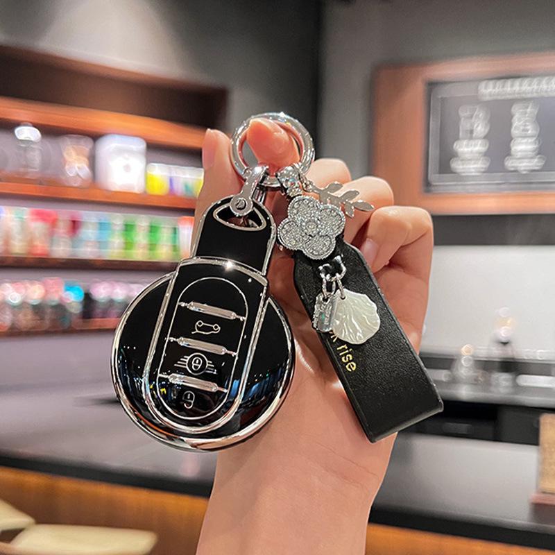 Чехол для ключей BMW Mini Cooper с пряжкой для Countryman и Clubman - Унисекс дизайн