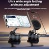 Портативный вакуумный присоска Автомобильный магнитный держатель со складной вращающейся функцией Работает на кухне, в ванной, на стекле, в спортзале. Подходит для всех телефонов