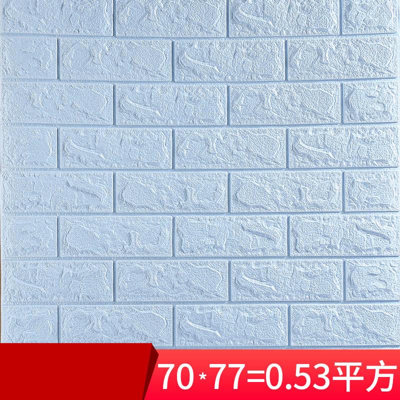 70*77 см 10/20 шт. 3D пенопластовые наклейки с имитацией кирпича для спальни водонепроницаемые обои