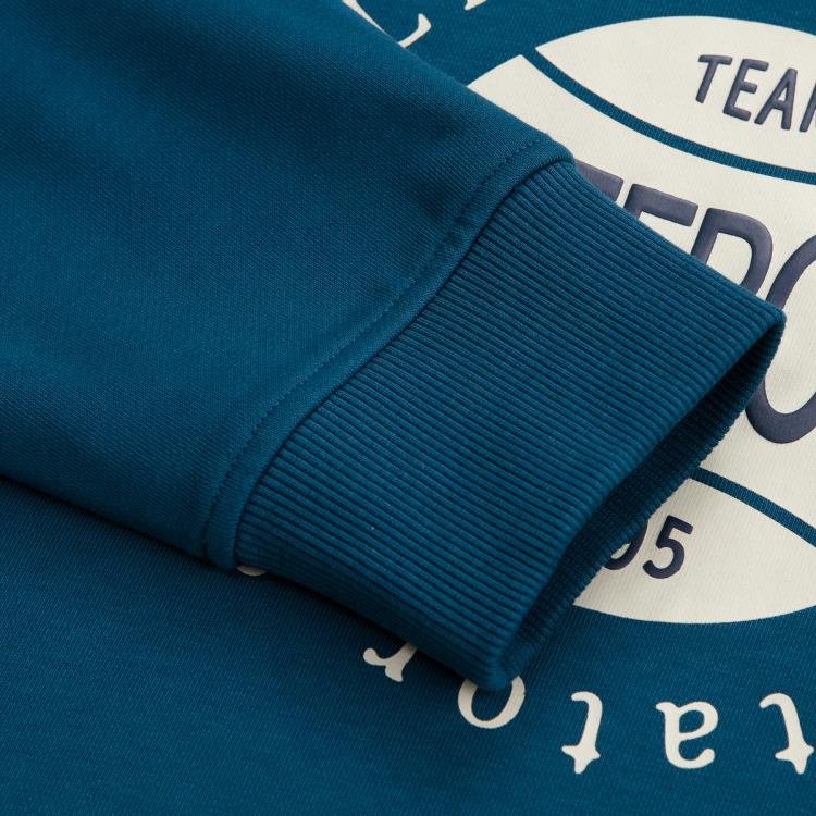 Reebok Мягкий и удобный свитер с круглым вырезом и длинным рукавом с надписью «Lord», толстовка унисекс, темно-синяя 24FRM313UGBA