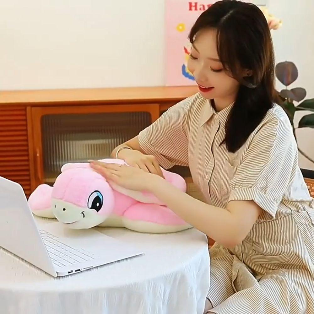 Fluffy Animal Sea Turtle Pillow Collection Turtle Animal Doll Sea Tortoise Plush Toys Car Decor