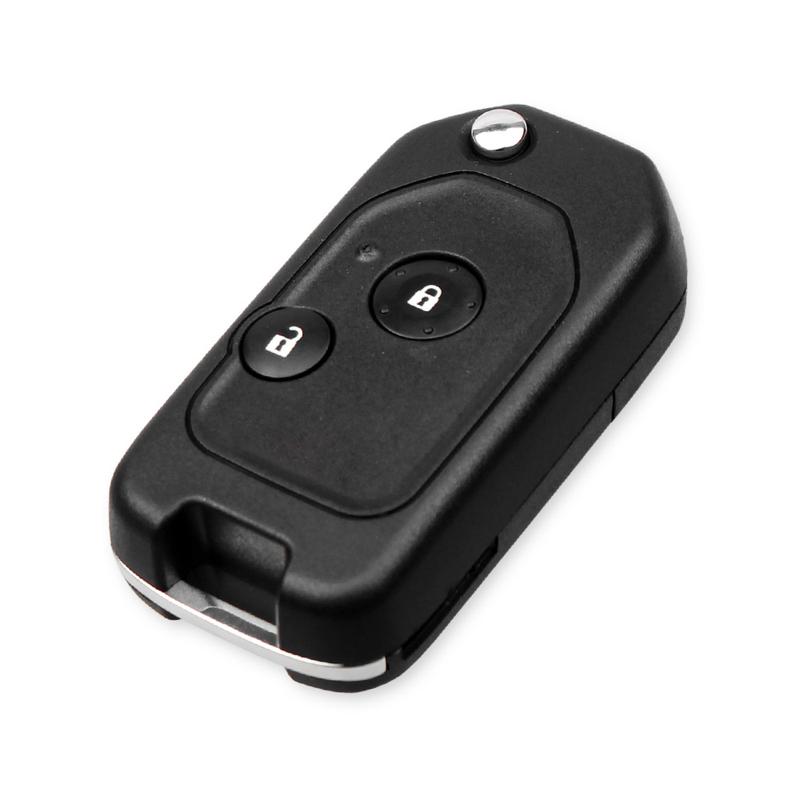 KEYYOU With Cutting Service Flip Remote Car Key Shell For Honda Fit Accord Civic CRV Pilot ight Jazz HRV 2003 - 2013 Case