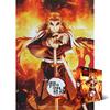 Demon Slayer Jigsaw Puzzle 500 Piece Rengoku, Mixed Colors, 500 Pieces Jigsaw Puzzle, Childrens Games, Educational Toys