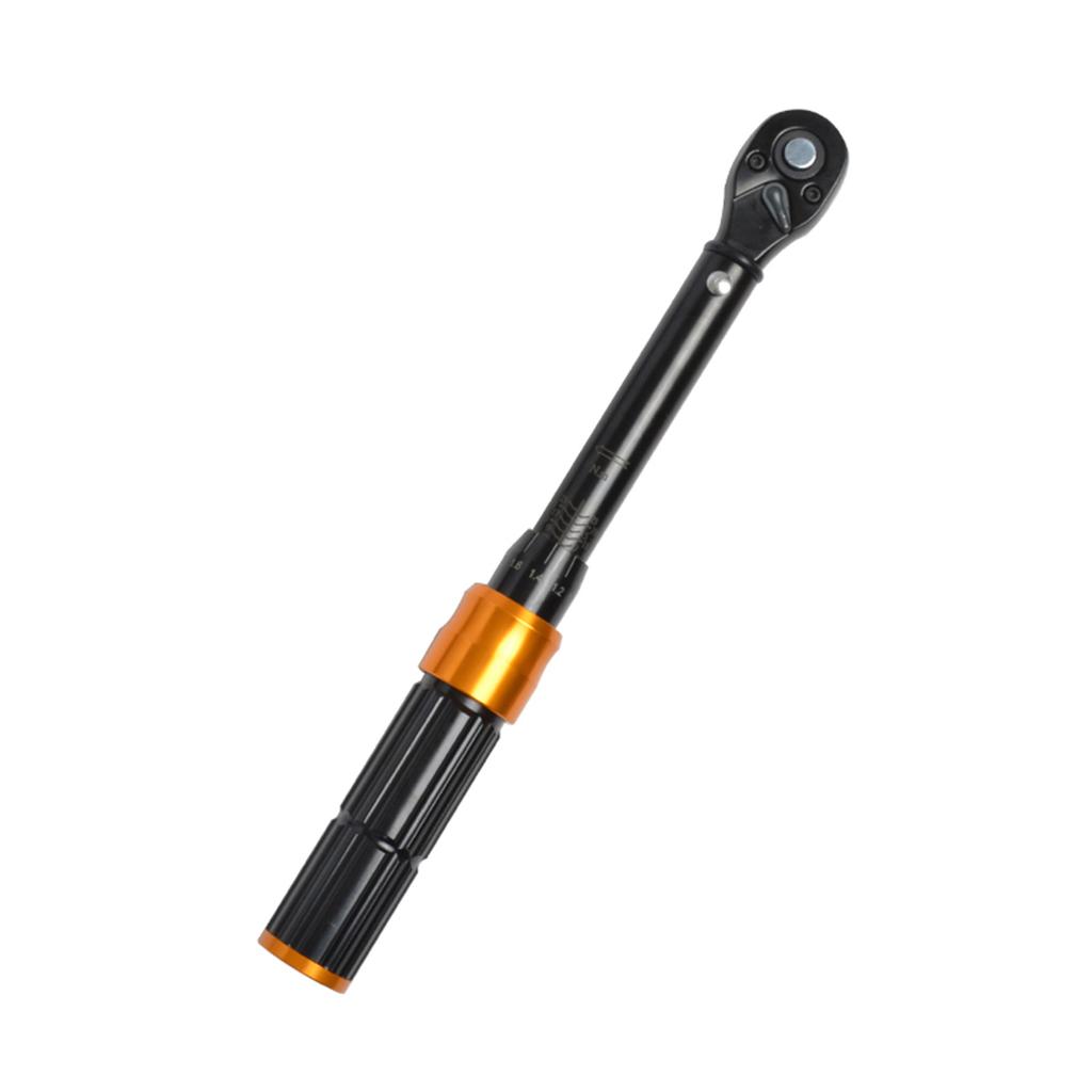 1/4-Inch Torque Wrench Dual-Direction Adjustable 72-Tooth Drive Click Torque Wrench (2-24N.m) Tool