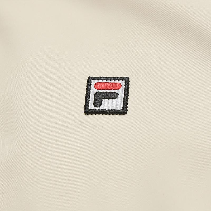 Fila Теннисная Мода Минималистичный Классический Ретро Спортивный Повседневный Удобный Теплый Свободный Короткий Хлопковый Пиджак Женские куртки Абрикосовый A11W613904FBG