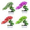 Artificial Flower Plant Tree Potted Bonsai Office Garden Party Desktop Ornament