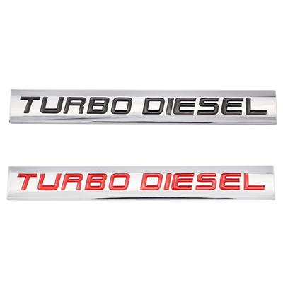 2×3D TURBO DIESEL Металлическая эмблема Хромированные автомобильные наклейки Аксессуары Инструменты для Mazda 3bl Аксессуары Mercedes Benz Toyota Avalon