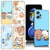 Cute BuBu DuDu Black Silicone Phone Case For Xiaomi POCO X3 X4 NFC F5 M3 M4 M6 X5 X6 Pro F3 F4 GT 5G C55 C65 M5