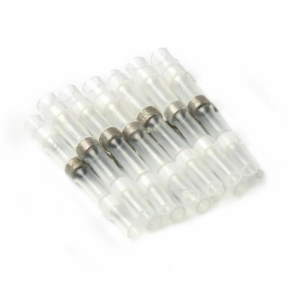 1200pcs Solder Seal Wire Connectors Kit Heat Shrink Butt Connectors Waterproof Insulated Electrical Butt Splice