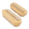 Double Sided Nail Cleaning Brush Wooden Fingernail Care Brush  Household Personal Cleaning