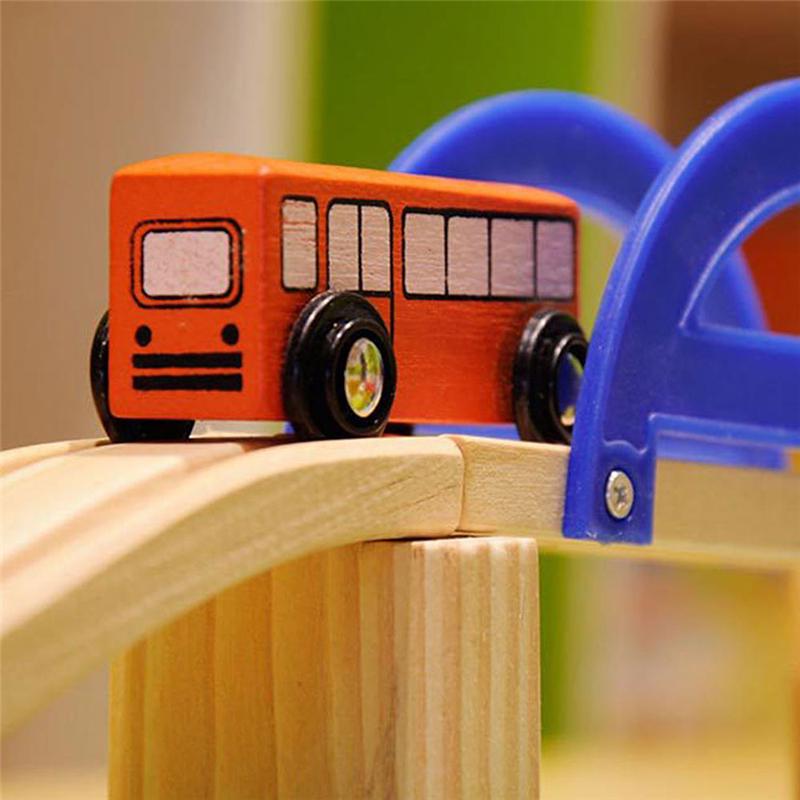 Маленький поезд, автомобиль, деревянная игрушка, игровой домик, детская развивающая игрушка, строительный блок, игрушка