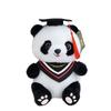 Charming Graduation Panda Plush Toy Adorable Stuffed Animal With Customizable Logo