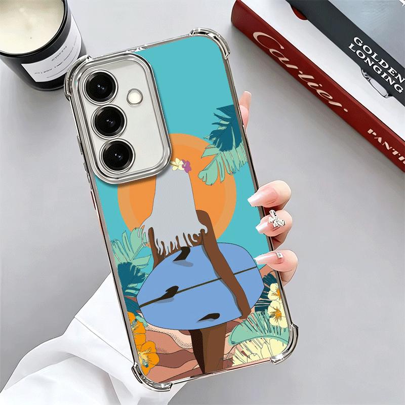 Доска для серфинга Серфинг Серф Лето Покрытие Чехол для телефона Для Samsung A17 A07 A37 A57 A16 A56 A15 A55 A14 A54 A13 A53 A26 A36 A25 A35 A24