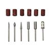 Nail Drill Bit Set 6-piece Milling Cutter Polishing and Removing Accessories As Dead Skin Tools Foot Therapy Nails Art Supplies