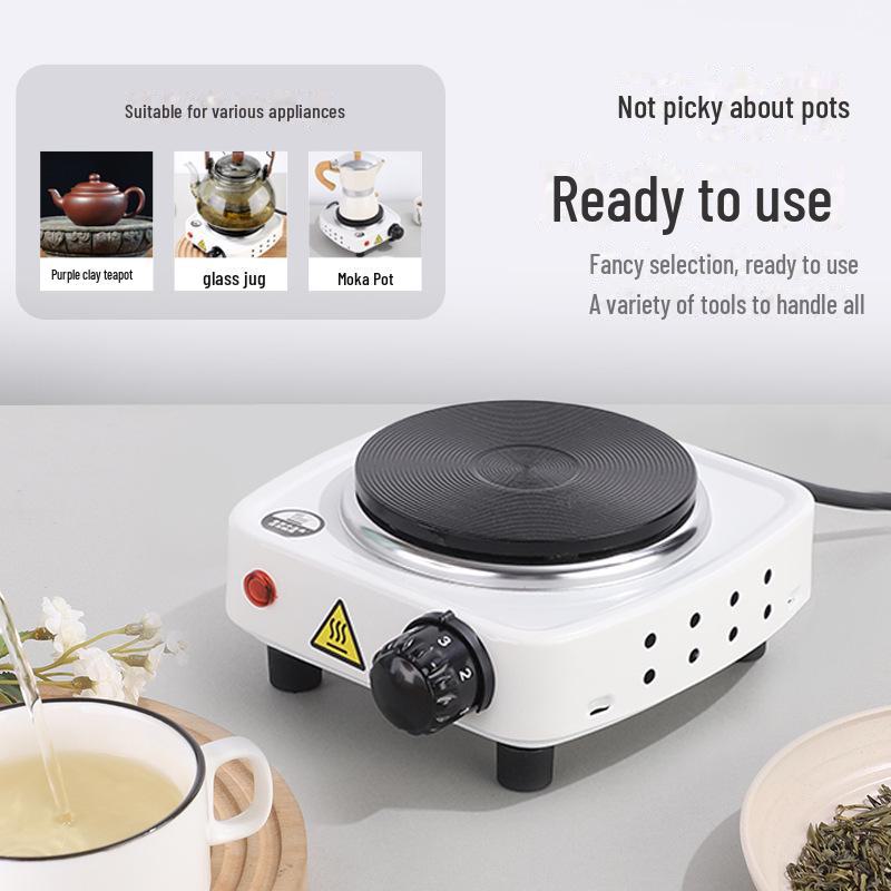 Электрическая керамическая гейзерная кофеварка и чайник - Мини электрическая плита