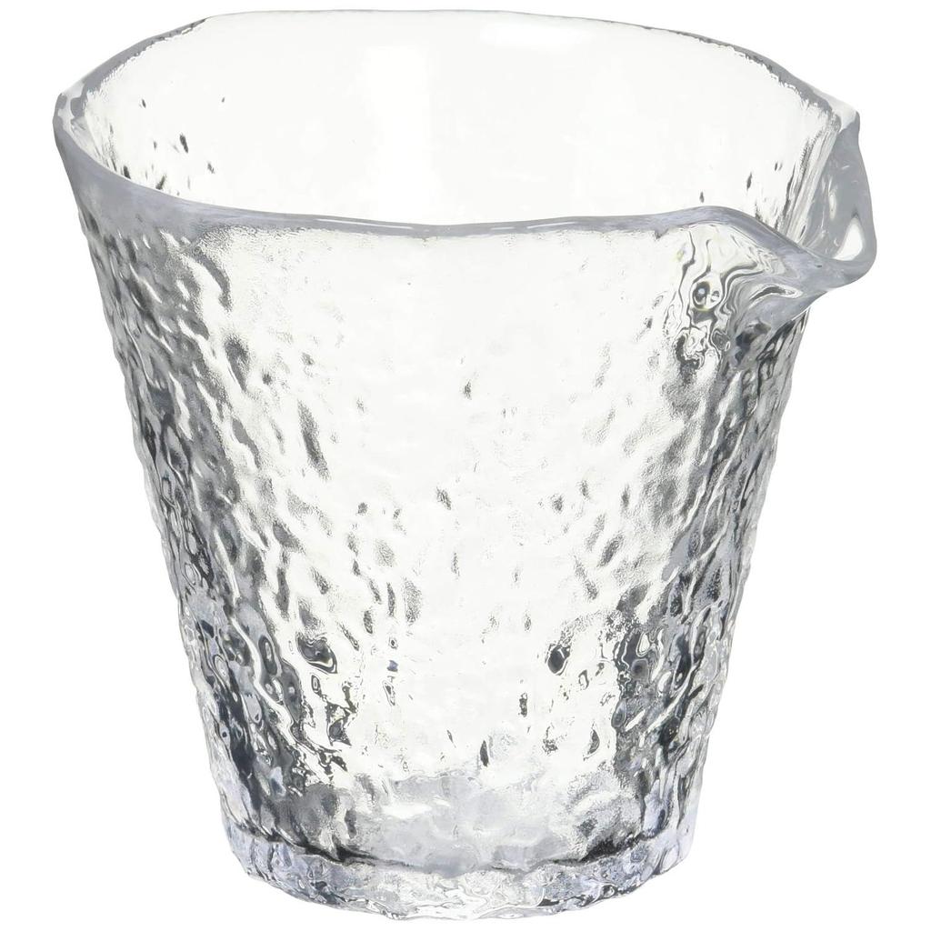 ADERIA Tsugaru Biidoro Hatsuyuki Katakuchi 250ml Made Japan Tokkuri Cold Sake Server Glass Chirori Stylish Container Utensil Tools Bunshuki Gift Women