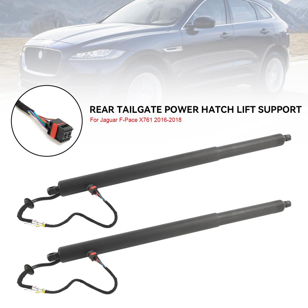2PCS Rear Electric Tailgate Struts HK8370354AA Fit Jaguar F-Pace X761 2016-2018
