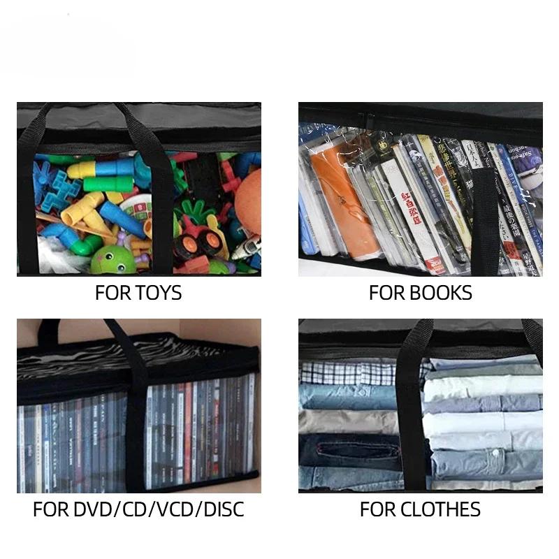 1pc Bag CD Storage Bag For Home DVD Storage Bag Media Organizer Bag DVD, CD, Blu-ray Disc, Movie Case, VHS Case, Video Game Disc