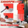 1200 Вт 35000 об/мин Деревообрабатывающий электрический триммер Дерево фрезерование Гравировка Пазование Обрезная машина Ручная резьба по дереву Фрезер по дереву
